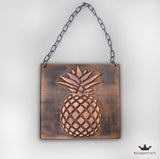 Pineapple Metal Wall Art Made From Copper