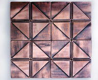 Metal Tiles for Decorative Backsplash - set of 4