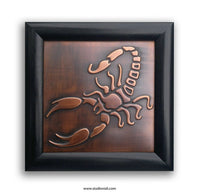 Scorpion Zodiac Plaque For Wall Art