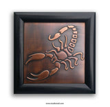 Scorpion Zodiac Plaque For Wall Art
