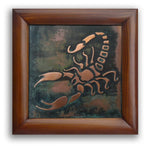 Scorpio Zodiac Horoscope Symbol Framed