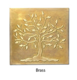 Tree of Happiness and Life Metal Decorative Tile